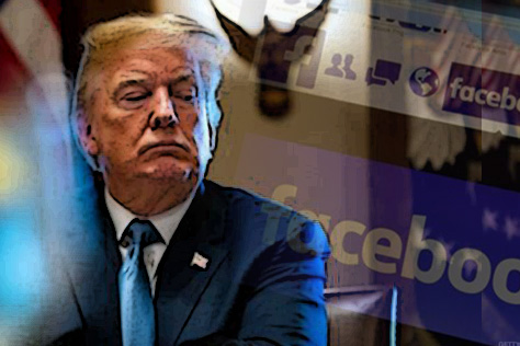 Facebook bans Trump