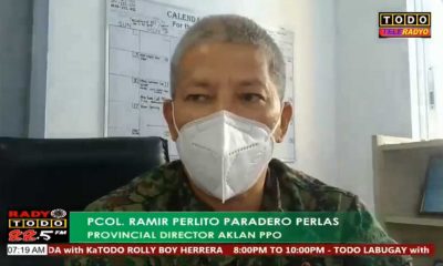 INTERVIEW KAY AKLAN PNP PROVINCIAL DIRECTOR RAMIR PERLAS