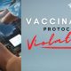 vaccination protocol breach