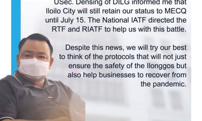 Apela ni Mayor Treñas na GCQ status sa Iloilo City, binasura ng IATF