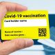vaccine card