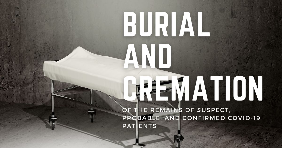 Burial and cremation