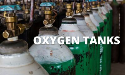 Oxygen tanks hoarding