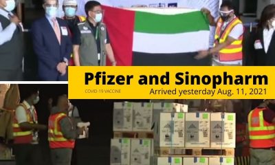 covid19 vaccines Pfizer and Sinopharm arrived in PH (1)