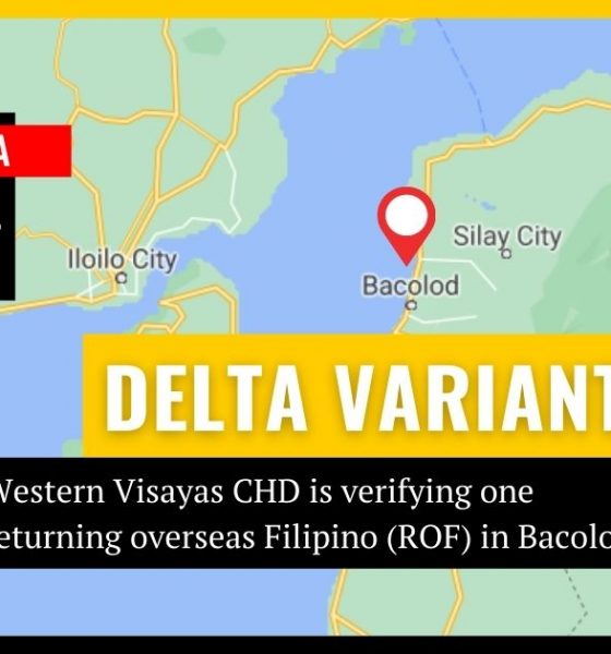 _one returning overseas Filipino (ROF) who was reportedly found positive for the delta variant