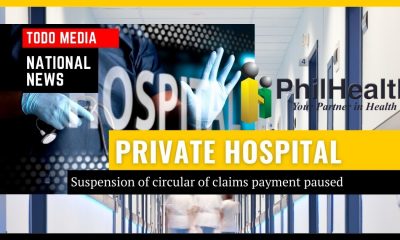 suspension of hospital claims payment paused