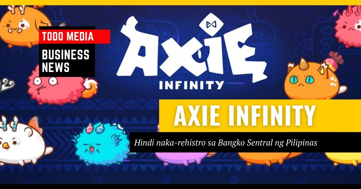 Axie infinity not registered in BSP