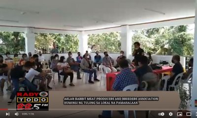 VIDEO REPORT - AKLAN RABBIT MEAT PRODUCERS AND BREEDERS ASSOCIATION HUMINGI NG TULONG SA LOKAL NA PAMAHALAAN