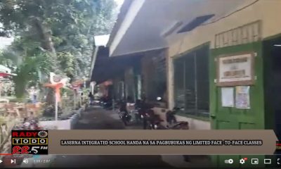 VIDEO REPORT - LASERNA INTEGRATED SCHOOL HANDA NA SA PAGBUBUKAS NG LIMITED FACE -TO-FACE CLASSES