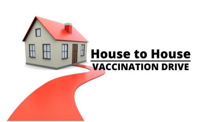 HOUSE TO HOUSE VACCINATION DRIVE