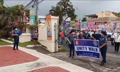 UNITY WALK AND PEACE COVENANT SIGNING NG MGA KANDIDATO SA PROBINSIYA NG AKLAN NAGING MATAGUMPAY