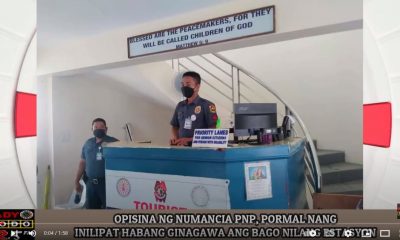 VIDEO REPORT - OPISINA NG NUMANCIA PNP, PORMAL NANG INILIPAT HABANG GINAGAWA ANG BAGO NILANG ESTASYON