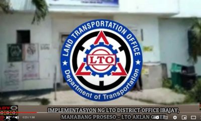 VIDEO REPORT - Implementasyon ng LTO district office Ibajay, mahabang proseso – LTO AKLAN CHIEF