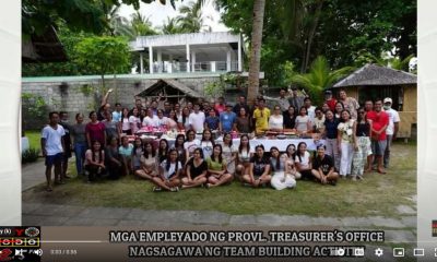 VIDEO REPORT - Mga empleyado ng provl. Treasurer's office nagsagawa ng team building activity