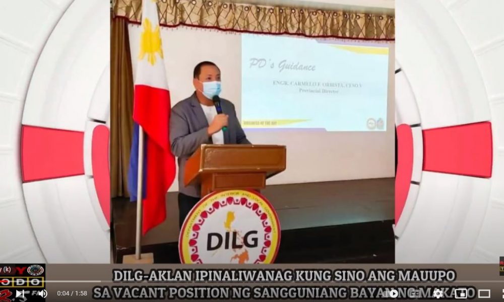 VIDEO REPORT - DILG-AKLAN ipinaliwanag kung sino ang mauupo sa vacant position ng sangguniang bayan ng Makato